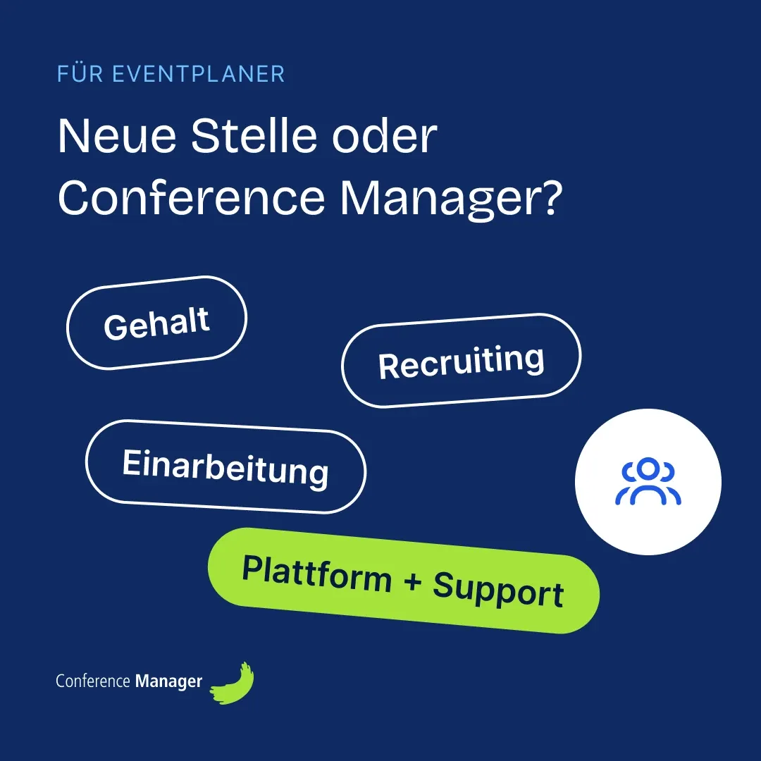 LinkedIn ad in the Capsules style, with stickers for Gehalt, Recruiting, Einarbeitung and Plattform + Support